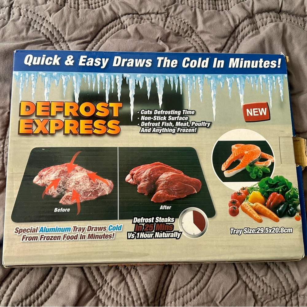 Defrost Express Tray